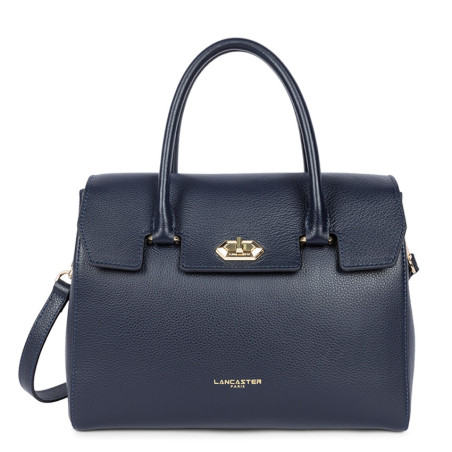Lancaster Milano Sac A Main Cabas 547-56 Bleu Fonce