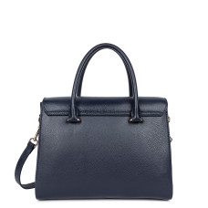 Lancaster Milano Handbag Tote 547-56 Navy Blue