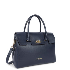 Lancaster Milano Handbag Tote 547-56 Navy Blue