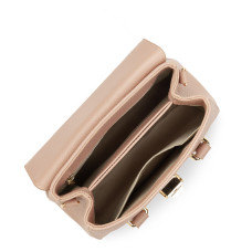 Lancaster Milano Cosmos Mini Sac A Main 547-79 Nude ouvert