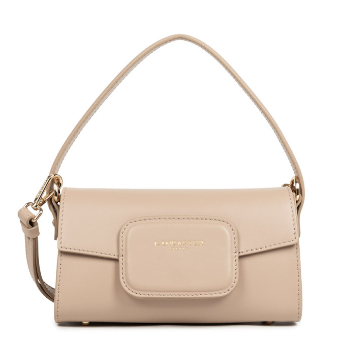 Lancaster Paris Pad Mini Trotter Bag 480-083 Dark Beige