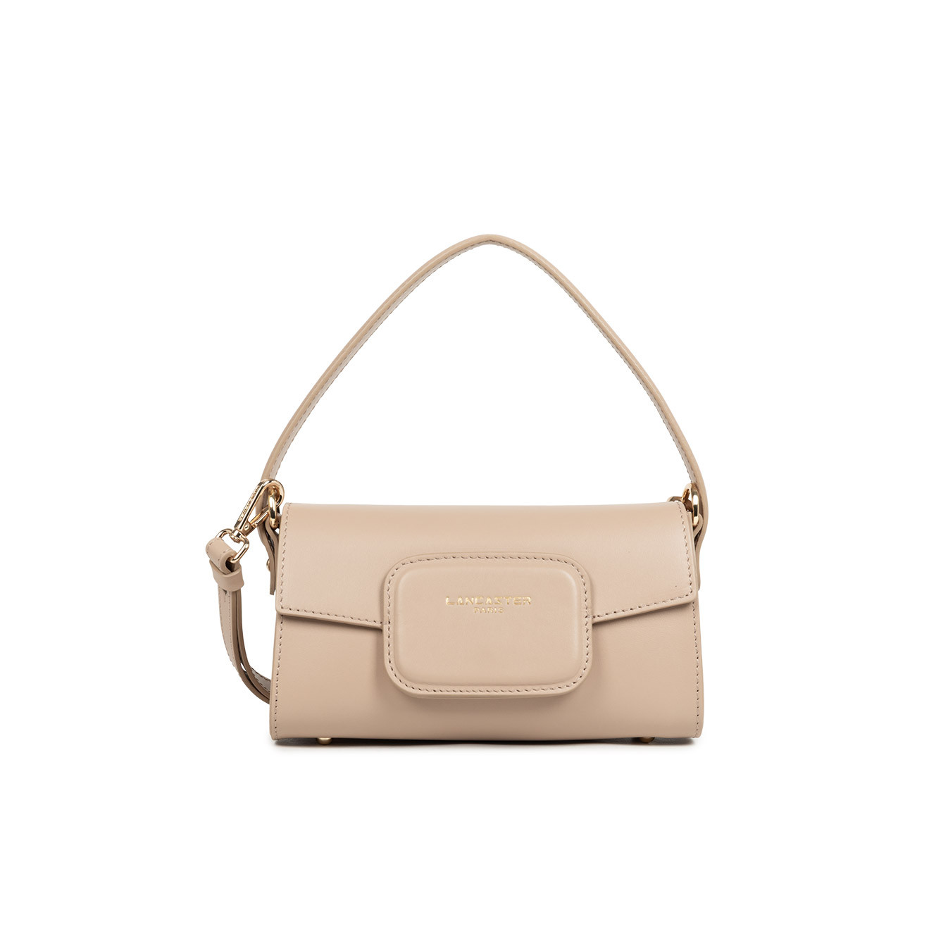 Lancaster Paris Pad Mini Trotter Bag 480-083 Dark Beige