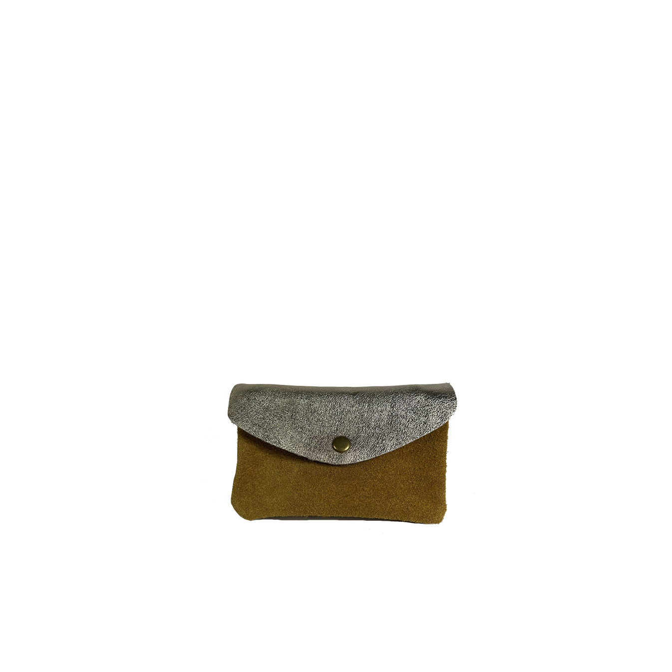 Farfouillette Large Leather Wallet Camel / Gold