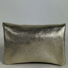 Farfouillette Large Leather Wallet Camel / Gold