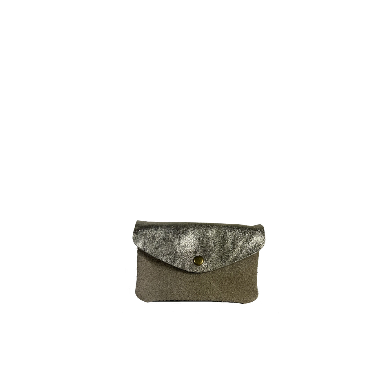 Farfouillette Large Leather Wallet / Gold