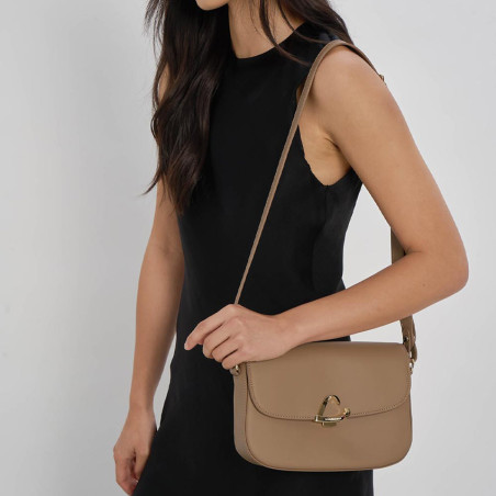 Lancaster Paris Philos Trotter Bag 531-081 Praline