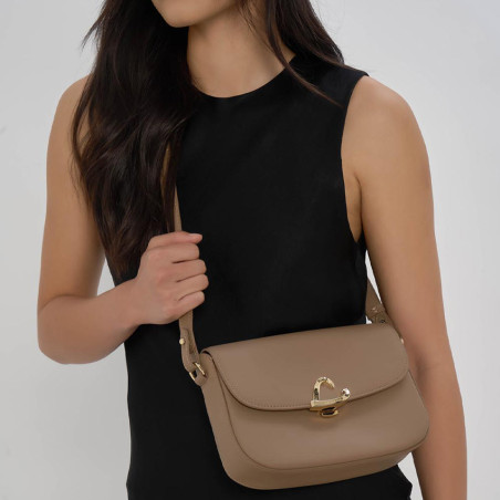 Lancaster Paris Philos Trotter Bag 531-081 Praline