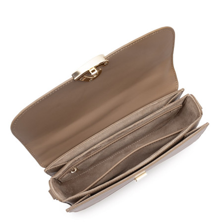 Lancaster Paris Philos Crossbody Bag 531-082 Praline