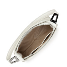 Lancaster Suave Ace Sac Baguette 433-20 Blanc Cassé ouvert