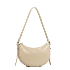 Lancaster Suave Ace Demi Lune Bag 433-28 Beige
