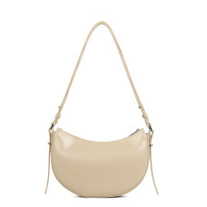 Lancaster Suave Ace Demi Lune Bag 433-28 Beige