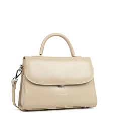 Lancaster Suave Even Leather Handbag 433-17 Beige