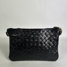 Farfouillette Bridal Pouch Braided and Shiny Leather