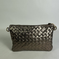 Farfouillette Woven and Shiny Leather Wedding Pouch