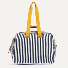 Bleu de Chauffe Carry-on Aviator Missak Leather and Canvas Summer S...