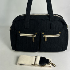 Velvet Shopping Bag