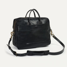 Bleu de Chauffe Zeppo Solo 1-Compartment Business Briefcase Black