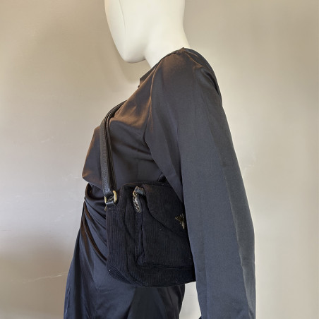 Farfouillette Crossbody Velvet Bag