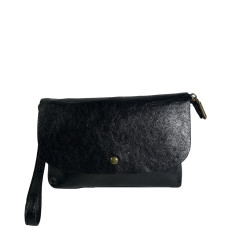 Farfouillette Shiny Faux Leather Organized Pouch