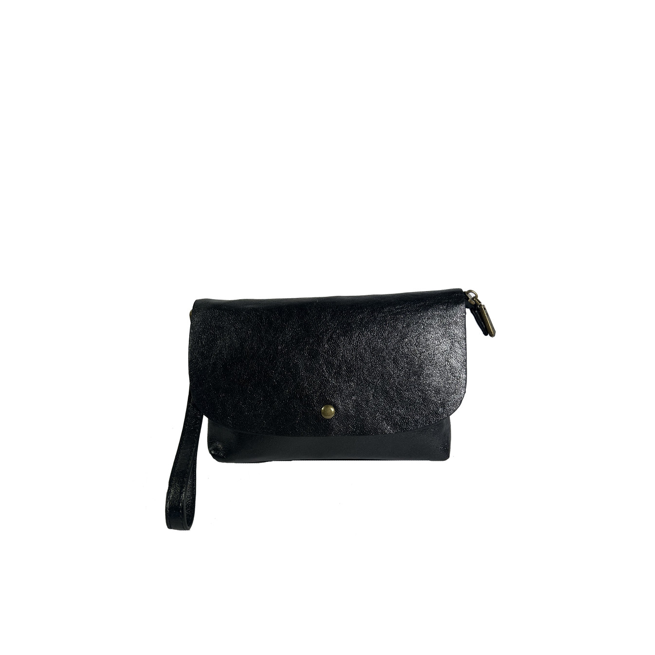 Farfouillette Shiny Faux Leather Organized Pouch