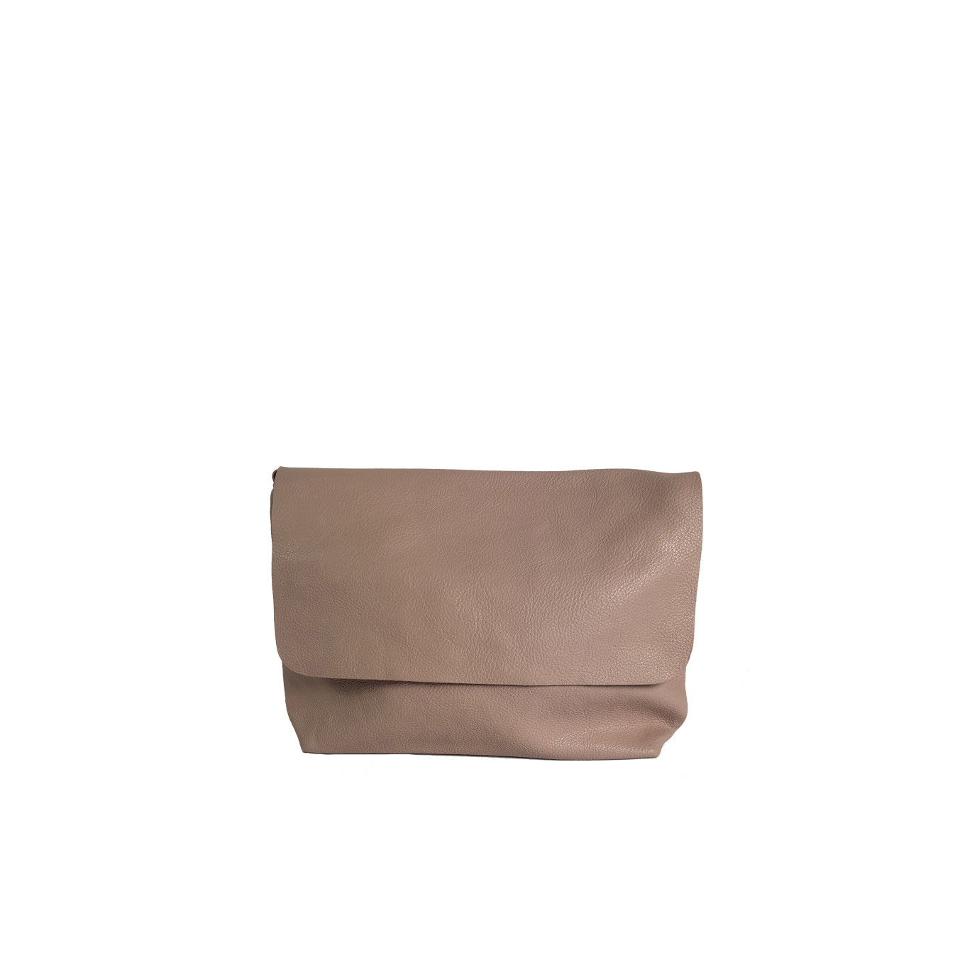Farfouillette Large Crossbody Bag with Flap and Grainy Faux Leather...