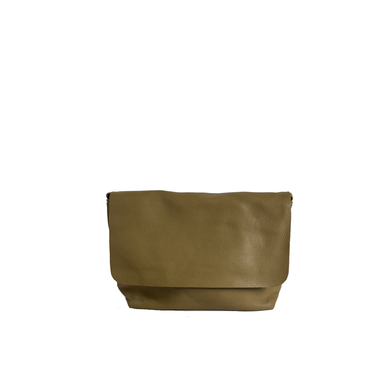 Farfouillette Large Crossbody Bag with Flap and Grainy Faux Leather...
