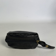 Farfouillette Small Crumpled Shiny Leather Coin Purse