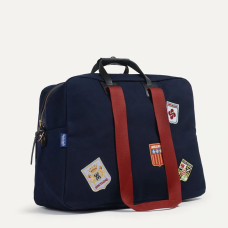 Bleu de Chauffe Cabin Travel Bag Aviator Missak Leather and Canvas ...
