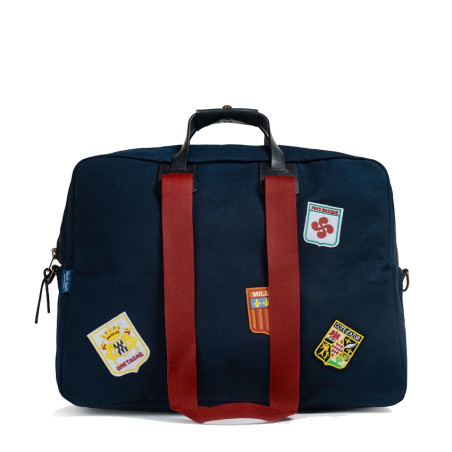 Bleu de Chauffe Cabin Travel Bag Aviator Missak Leather and Canvas ...
