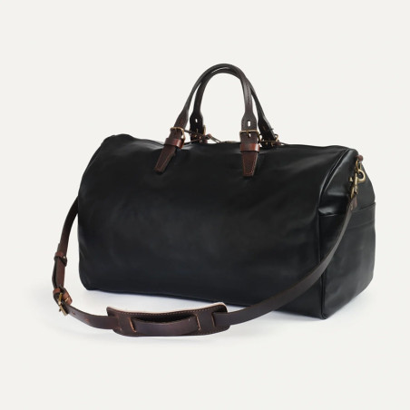 Bleu de Chauffe Hobo Sac de Voyage Cabine Licio Noir dos