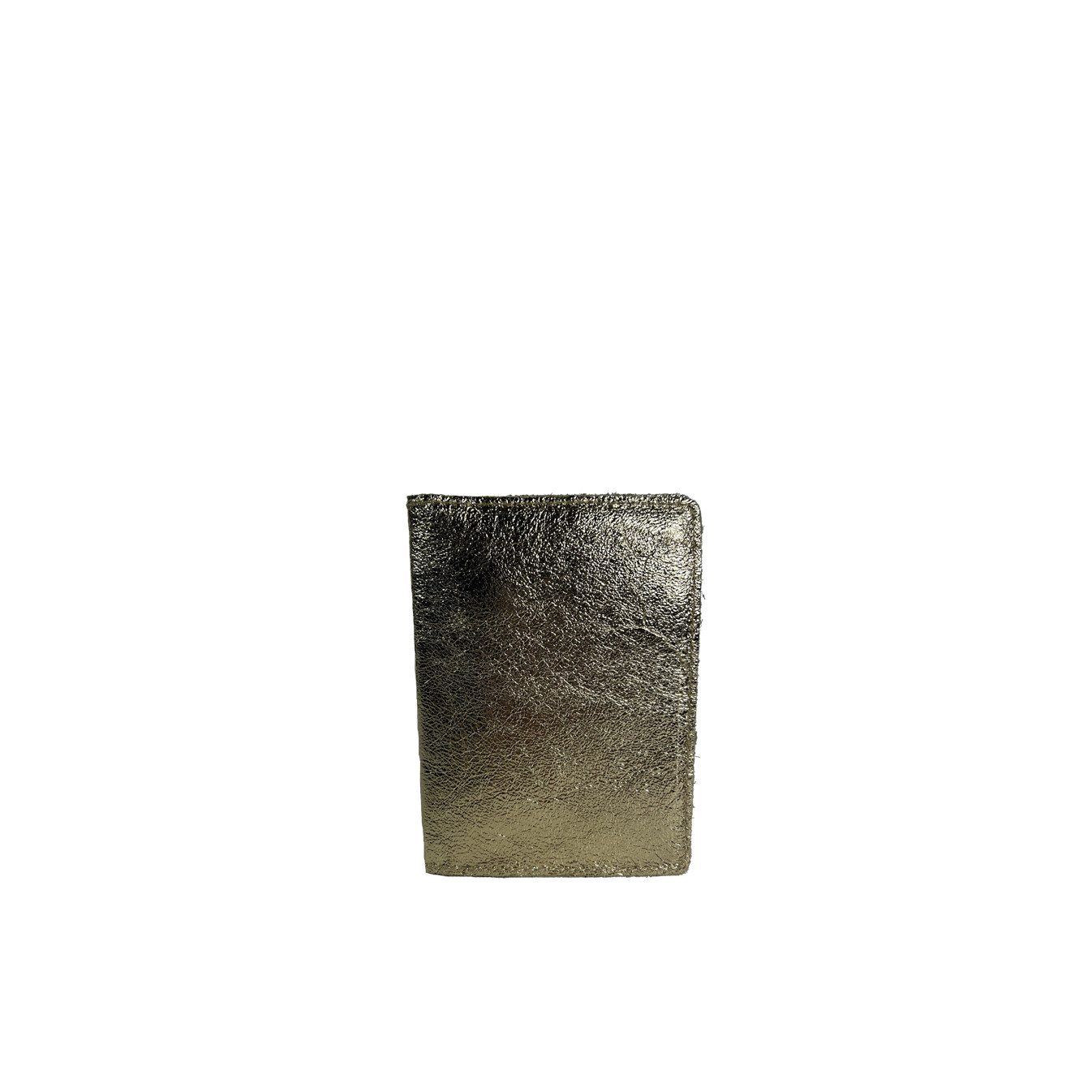 Shiny Crumpled Leather Vertical Pencil Holder