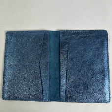 Farfouillette Vertical Shiny Crumpled Leather Pencil Holder Jean