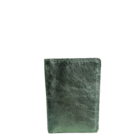 Shiny Crumpled Leather Vertical Pencil Holder