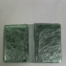 Shiny Crumpled Leather Vertical Pencil Holder