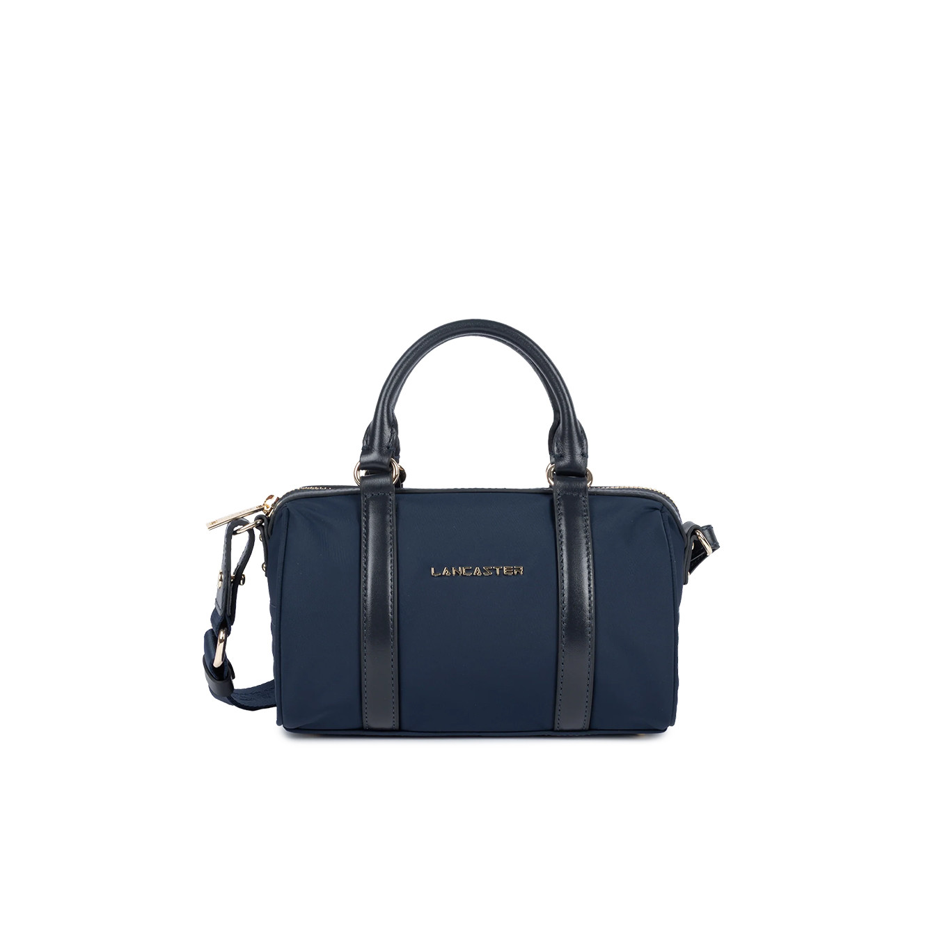 Lancaster Basic Ana Small Hobo Bag 510-101 Navy Blue