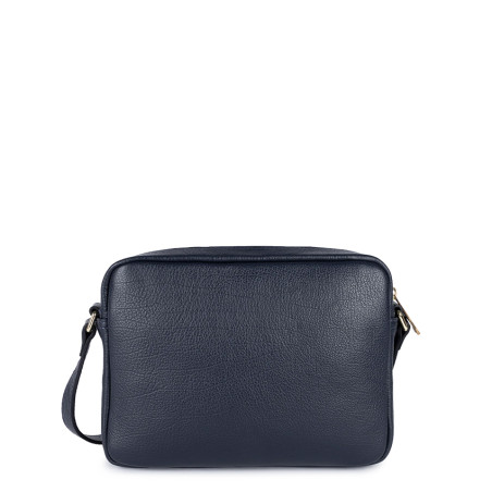 Lancaster Dune Pouch Bag M Double 529-71 Navy Blue