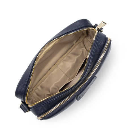 Lancaster Dune Pouch Bag M Double 529-71 Navy Blue