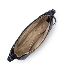 Lancaster Dune Hobo Bag 529-77 Navy Blue