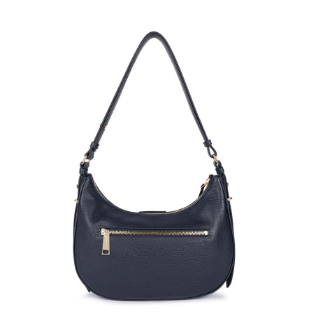 Lancaster Dune Hobo Bag 529-77 Navy Blue