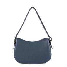 Lancaster Dune Besace En Cuir Grainé 529-95 Bleu Foncé dos