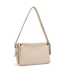 Lancaster Dune Sac Trotteur En Cuir Grainé 529-96 Beige Foncé COTE