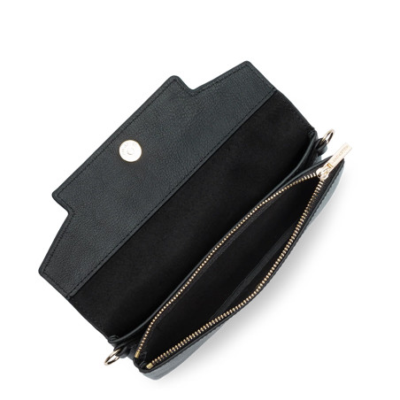 Lancaster Mademoiselle Grace Clutch Leather 172-32 Black