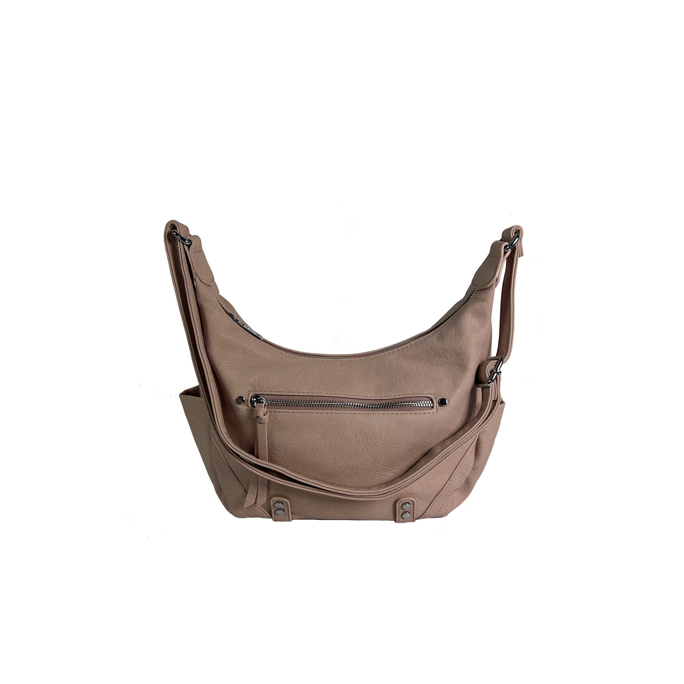 Farfouillette Metal Detail Backpack Rose