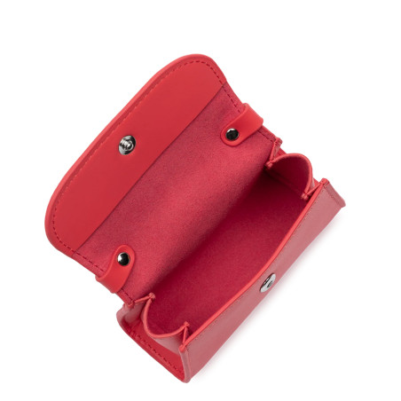 Lancaster Paris Pm Mini Coin Purse Leather 131-010 Goji