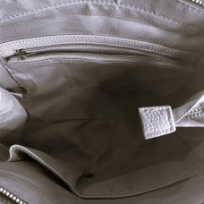 Farfouillette Handbag with Topstitching Black