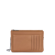 Lancaster Soft PM Small Double Pouch 176-003 Camel