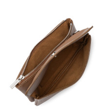 Lancaster Soft PM Small Double Pouch 176-003 Camel