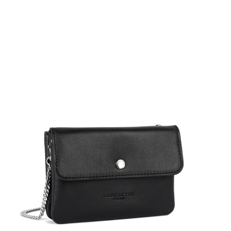 Lancaster Soft PM Small Double Pouch 176-003 Black