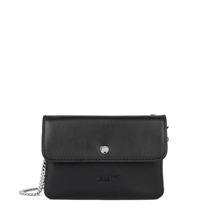 Lancaster Soft PM Small Double Pouch 176-003 Black