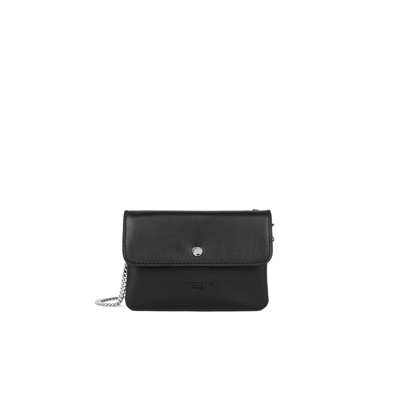 Lancaster Soft PM Petite Pochette Double 176-003 Noir